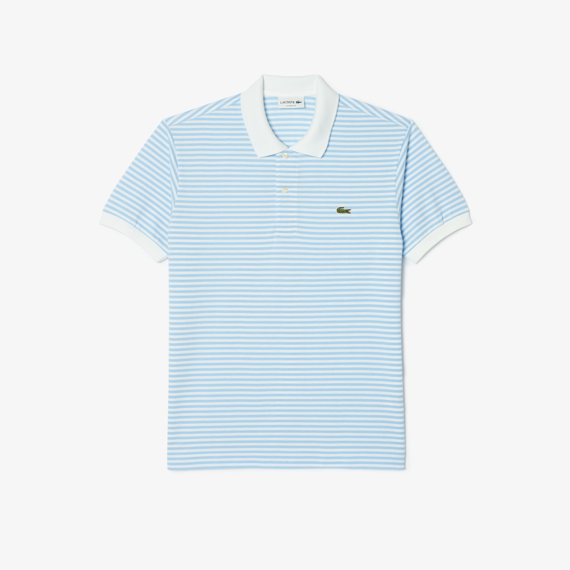 Polo Original L.12.12 en coton rayé