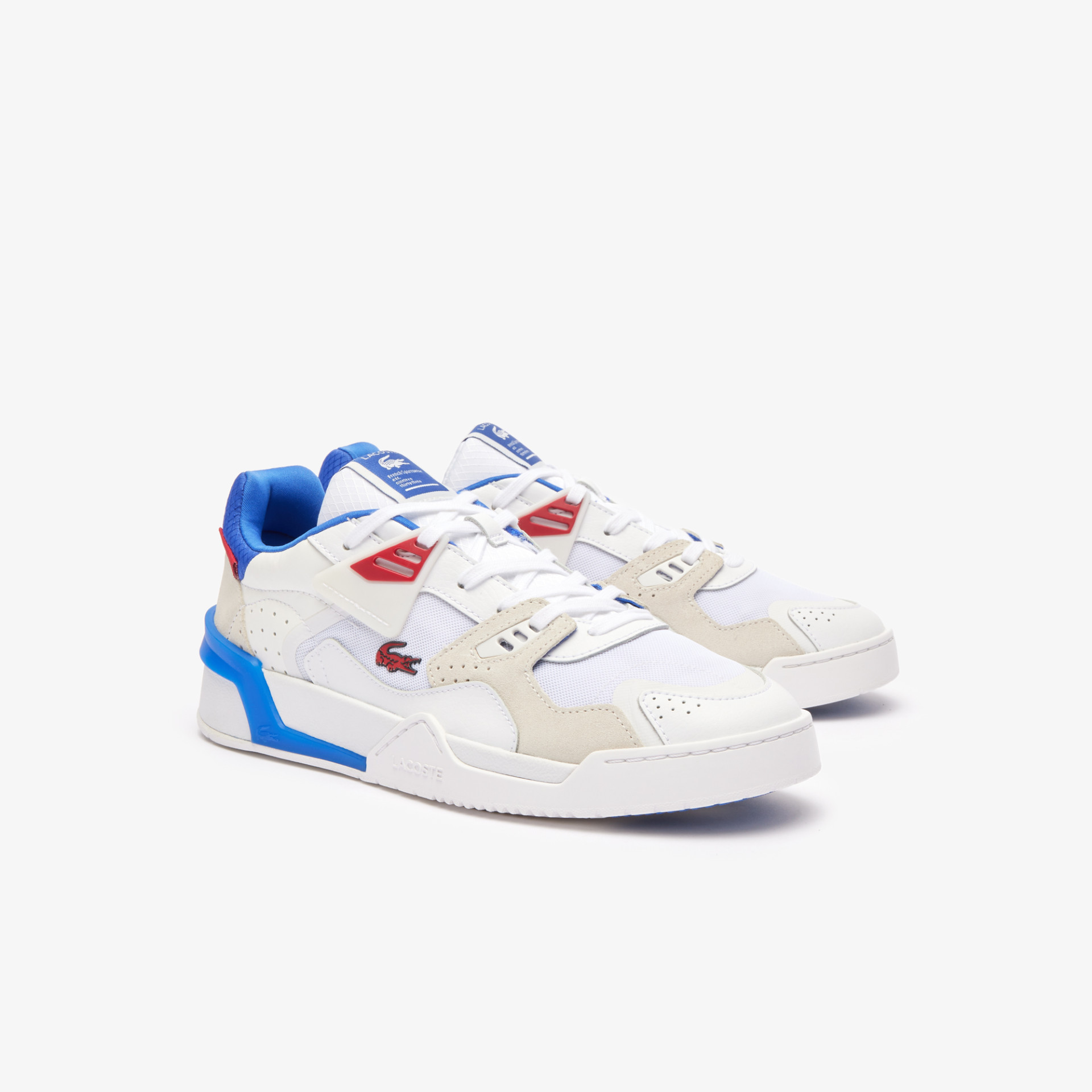 Sneakers LT 125 homme en cuir languette contrastée