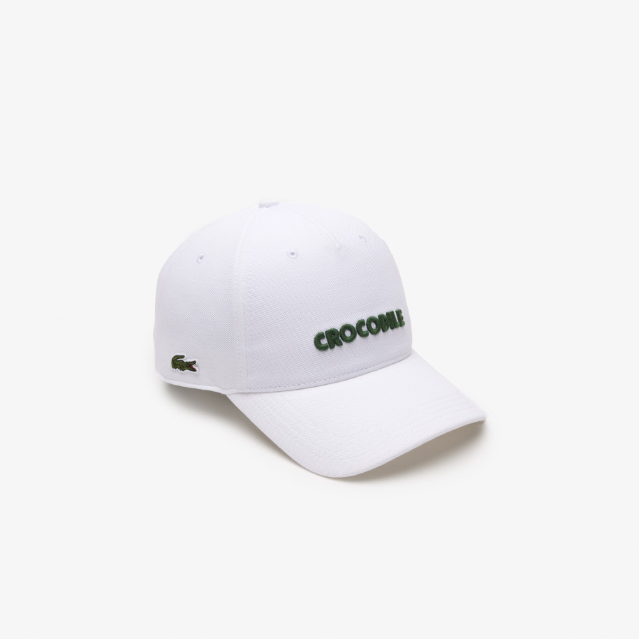 Casquette de baseball en piqué de coton brodé 3D 