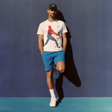 Pack t-shirt et casquette Lacoste Tennis x Novak Djokovic