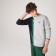 Lacoste Pull col rond en coton mélangé color block pour homme