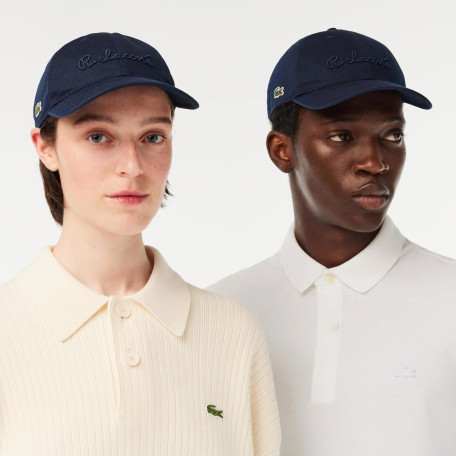 Casquette avec broderie 3D R. Lacoste