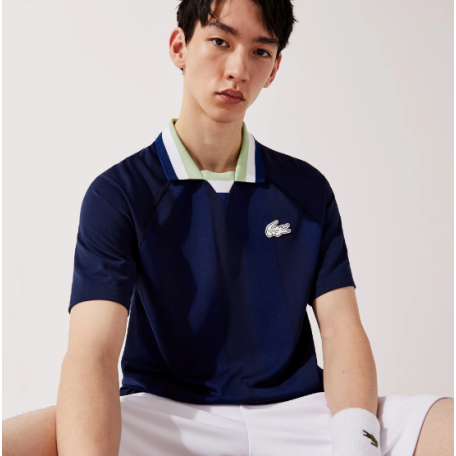 Polo Lacoste Jacquard Tennis