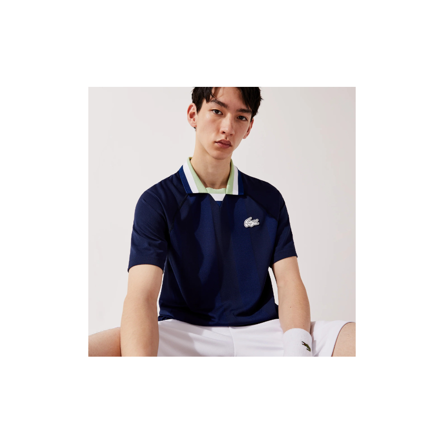 Polo Lacoste Jacquard Tennis