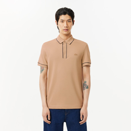 Polo Paris regular fit en Piqué stretch
