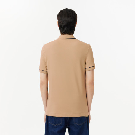 Polo Paris regular fit en Piqué stretch