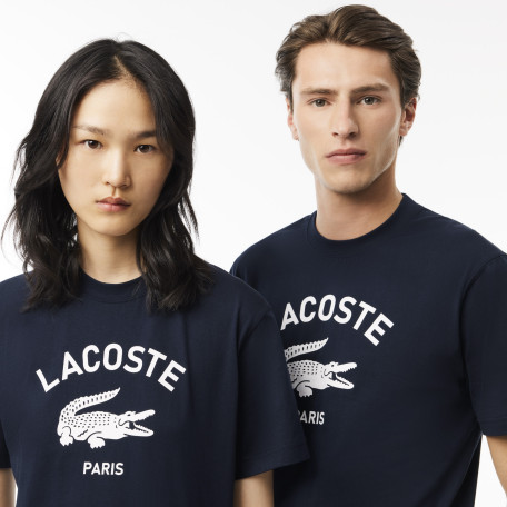 T-shirt classic fit avec imprimé Lacoste