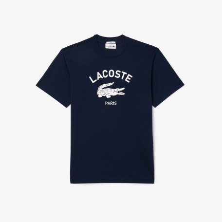 T-shirt classic fit avec imprimé Lacoste