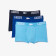 Lot de 3 boxers courts homme Lacoste avec marquage en jersey