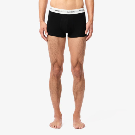 Lot de 3 boxers courts en coton stretch