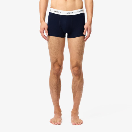 Lot de 3 boxers courts coton stretch