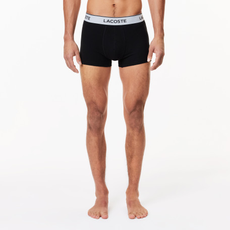 Lot de 3 boxers courts homme Lacoste avec ceintures contrastées