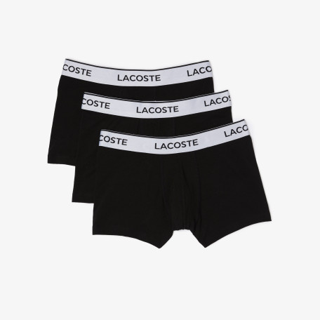 Lot de 3 boxers courts homme Lacoste avec ceintures contrastées