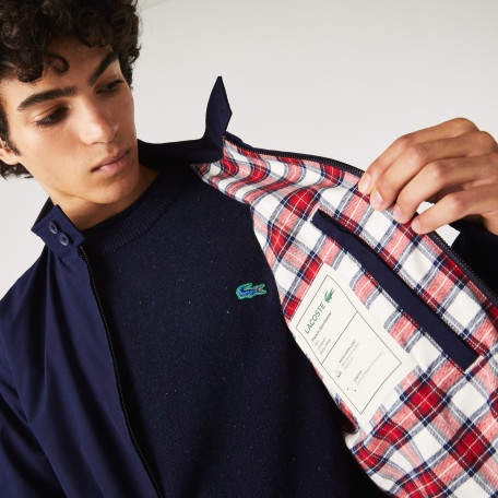 Veste légère homme Lacoste en twill déperlant