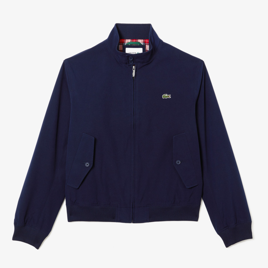 Veste légère homme Lacoste en twill déperlant