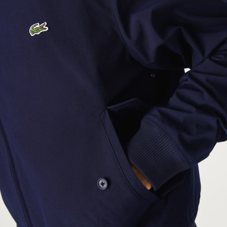 Veste légère homme Lacoste en twill déperlant