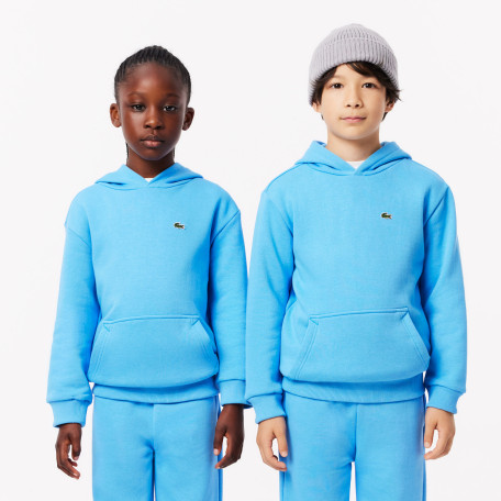 Sweatshirt à capuche enfant en molleton de coton biologique