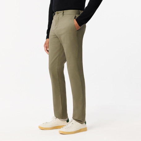 Pantalon chino slim coton stretch