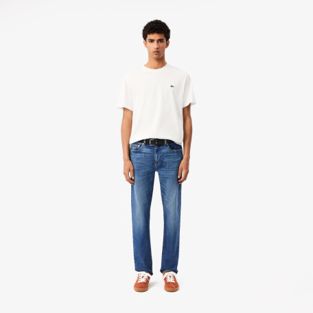 Jean slim fit en denim de coton stretch