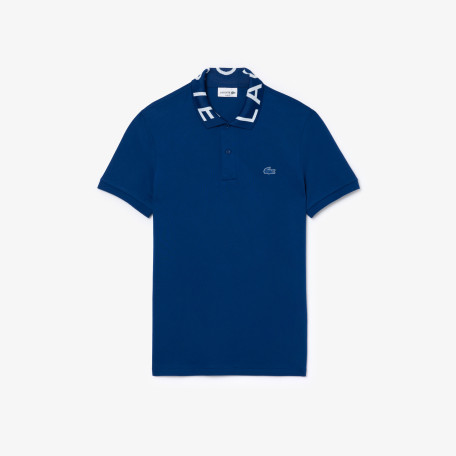 Polo Lacoste Movement avec col jacquard