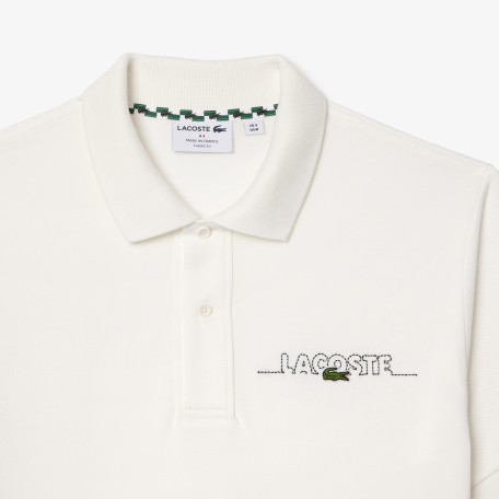 Polo Original L.12.12 wording Lacoste fabriqué en France