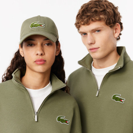 Veste lacoste col montant sale