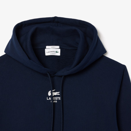 Sweatshirt à capuche avec imprimé