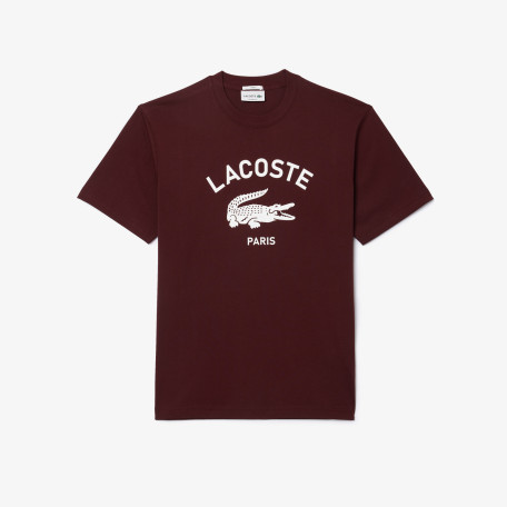 T-shirt classic fit avec imprimé Lacoste