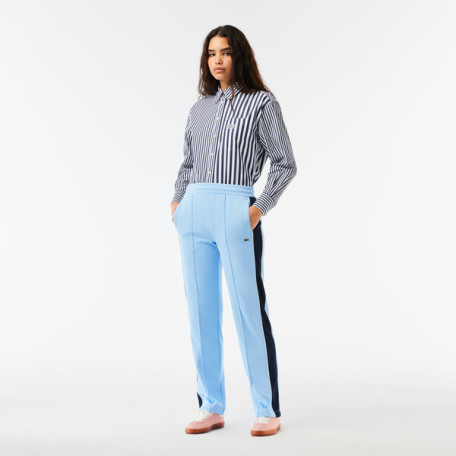 Pantalon de survêtement color-block en interlock