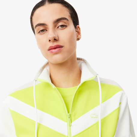 Sweatshirt en interlock color-block