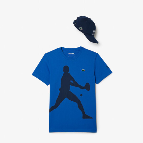 Pack t-shirt et casquette Lacoste Tennis x Novak Djokovic