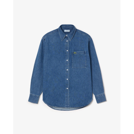 Chemise oversize en denim