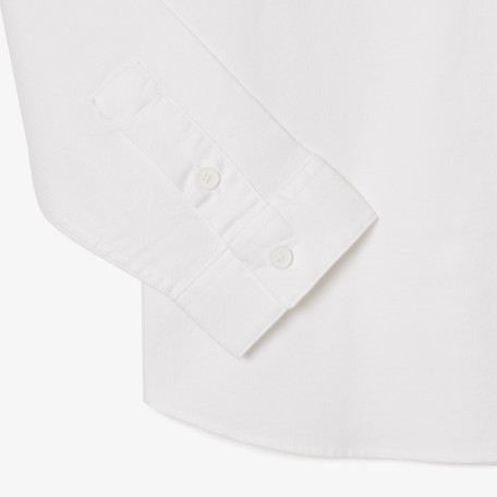 Chemise enfant Lacoste avec poches contrastées sur le devant