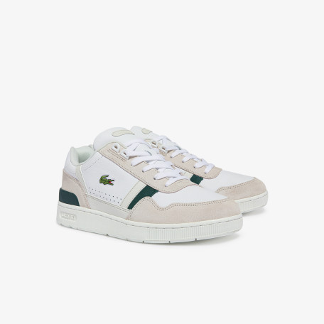 Sneakers T-Clip homme en cuir et daim