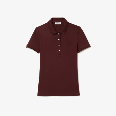 Polo L.12.D slim fit en mini Piqué stretch