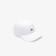 Casquette unisexe unie Lacoste en twill de coton biologique