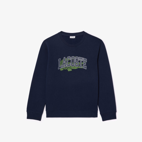 Sweatshirt avec imprimé crocodile