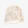 Pull en maille jacquard motif floral