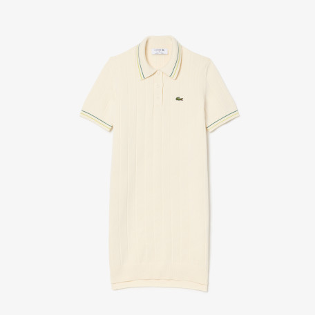 Robe polo en coton fabriquée en France