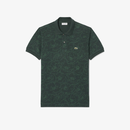 Polo Original L.12.12 imprimé fleurs