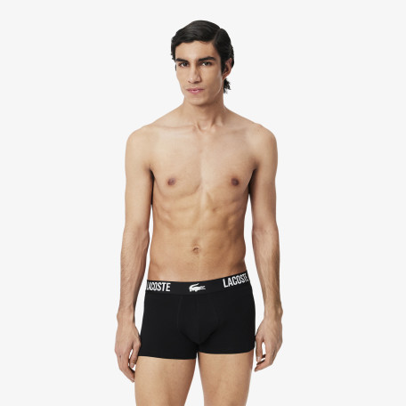 Lot de 3 boxers courts coton stretch