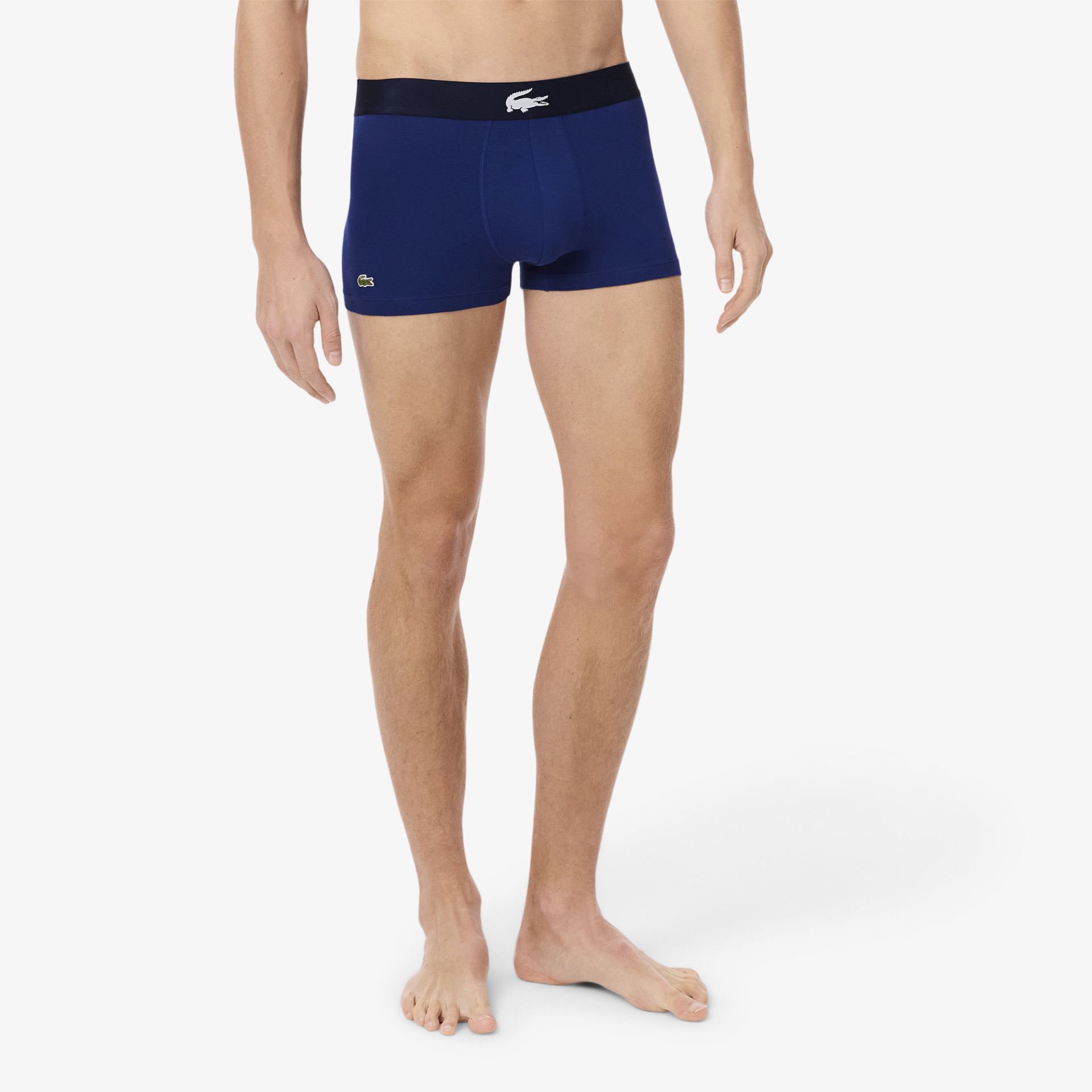 Lot de 3 boxers courts coton stretch