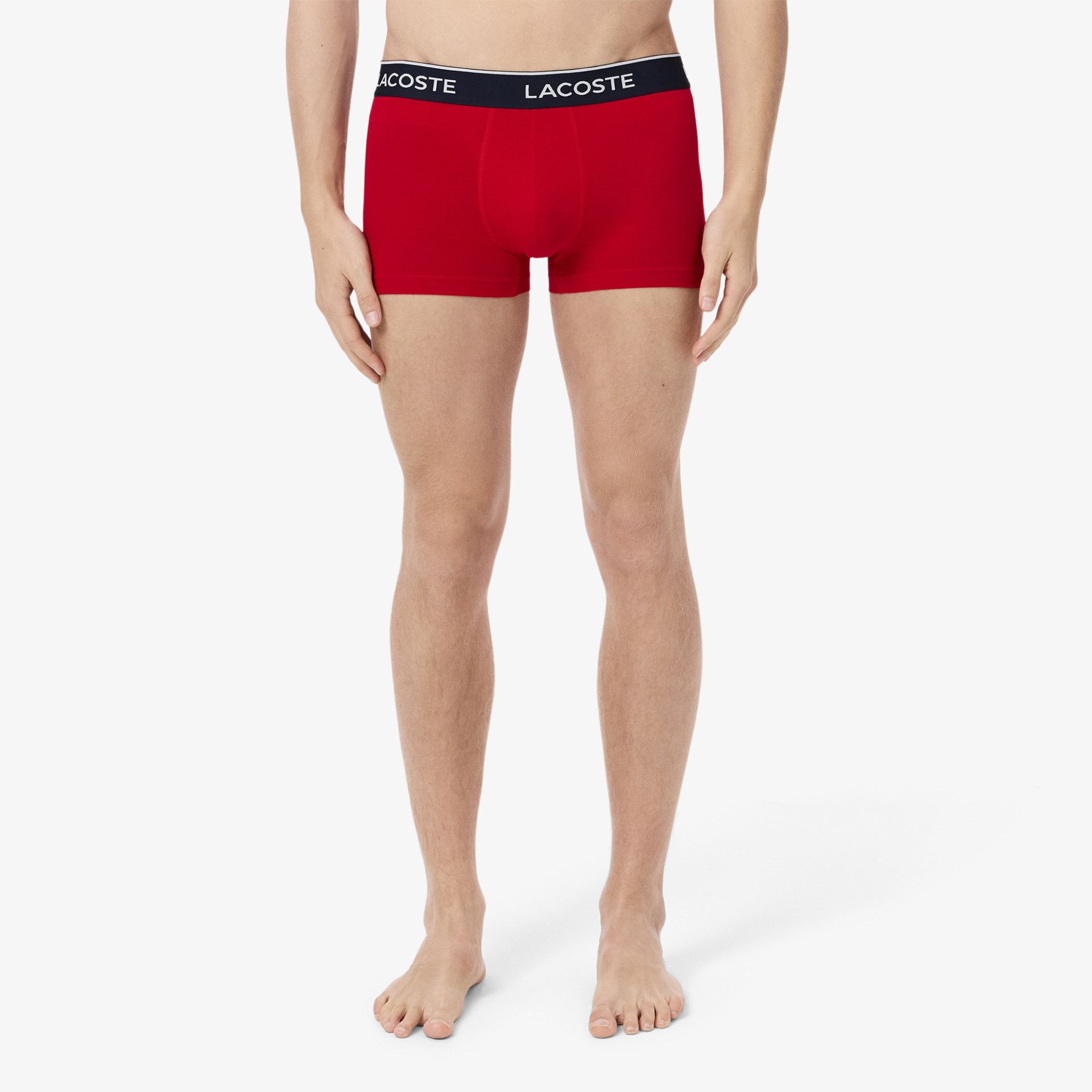 Lot de 3 boxers courts coton stretch