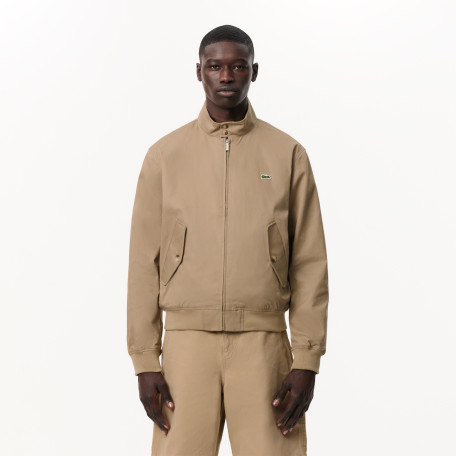 Blouson Harrington twill déperlant