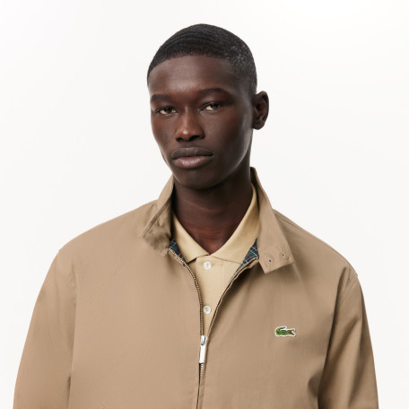 Blouson Harrington twill déperlant