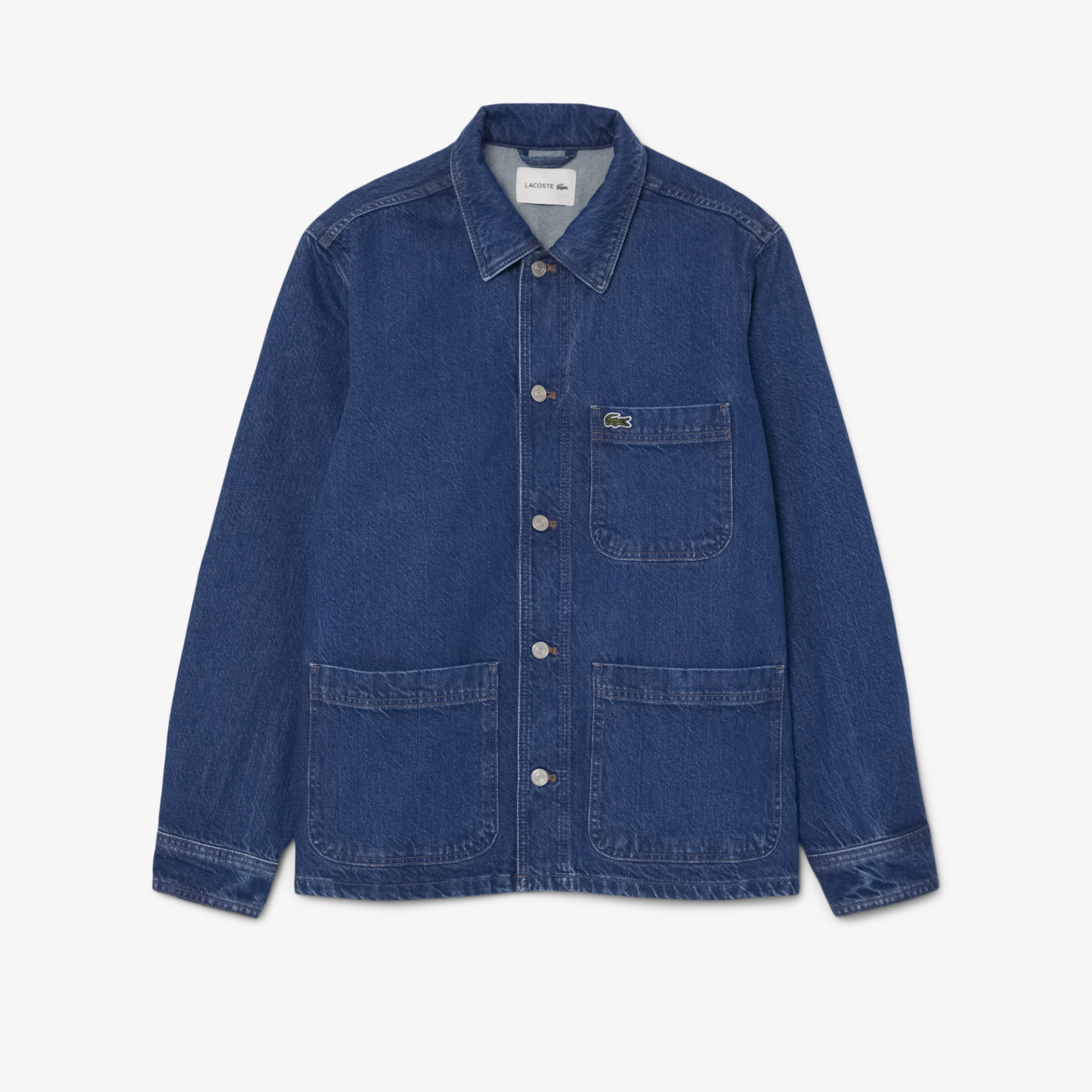 Veste surchemise épaisse denim de coton