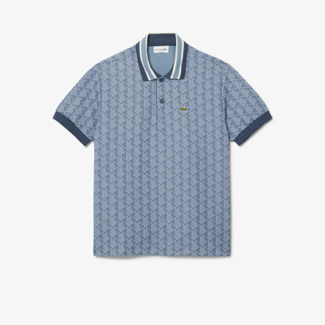 Polo classic fit jacquard monogramme