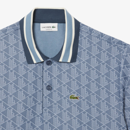 Polo classic fit jacquard monogramme