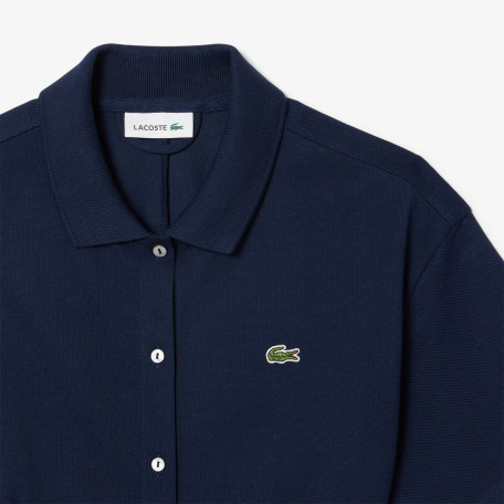 Robe polo évasée Petit Piqué