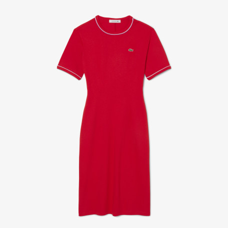 Robe t-shirt jersey: liserés